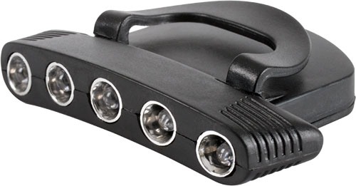 30-06 OUTDOORS CAP LIGHT BRITE TRAIL WHITE LED BLACK