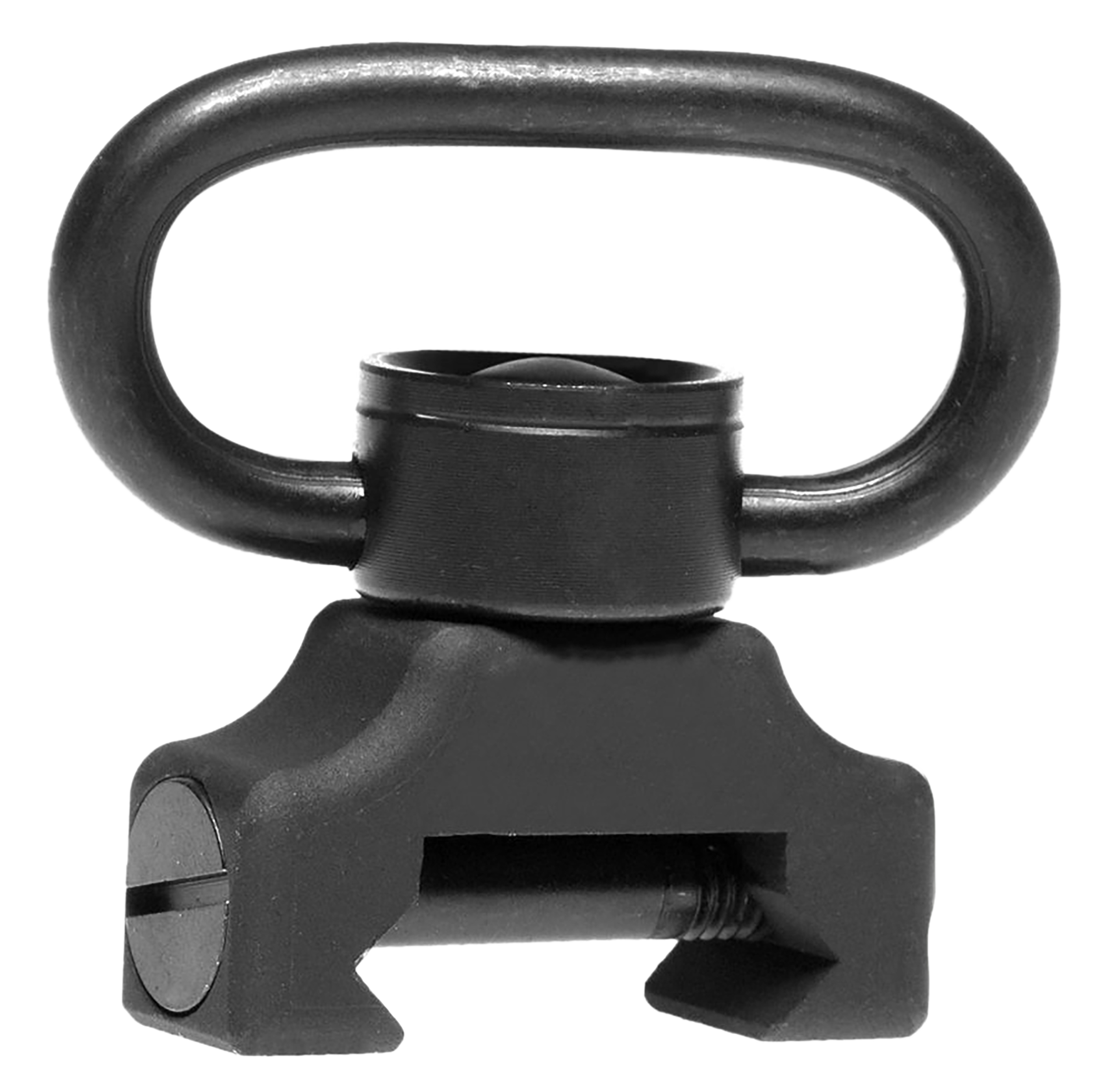Troy Ind SMOUPBS00BT00 QD360 Mount With Swivel Push Button Black Steel