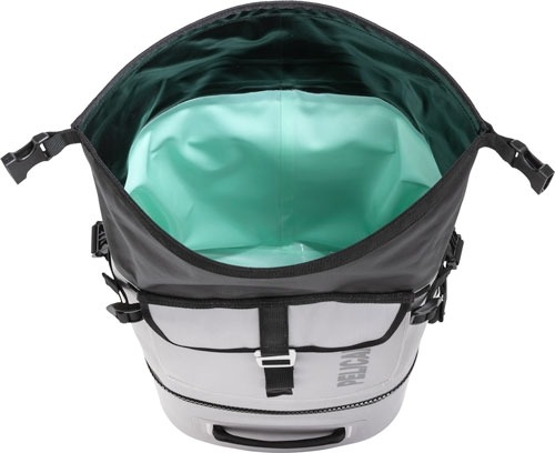 PELICAN SOFT COOLER BACKPACK COMPRESSION MOLDED GREY