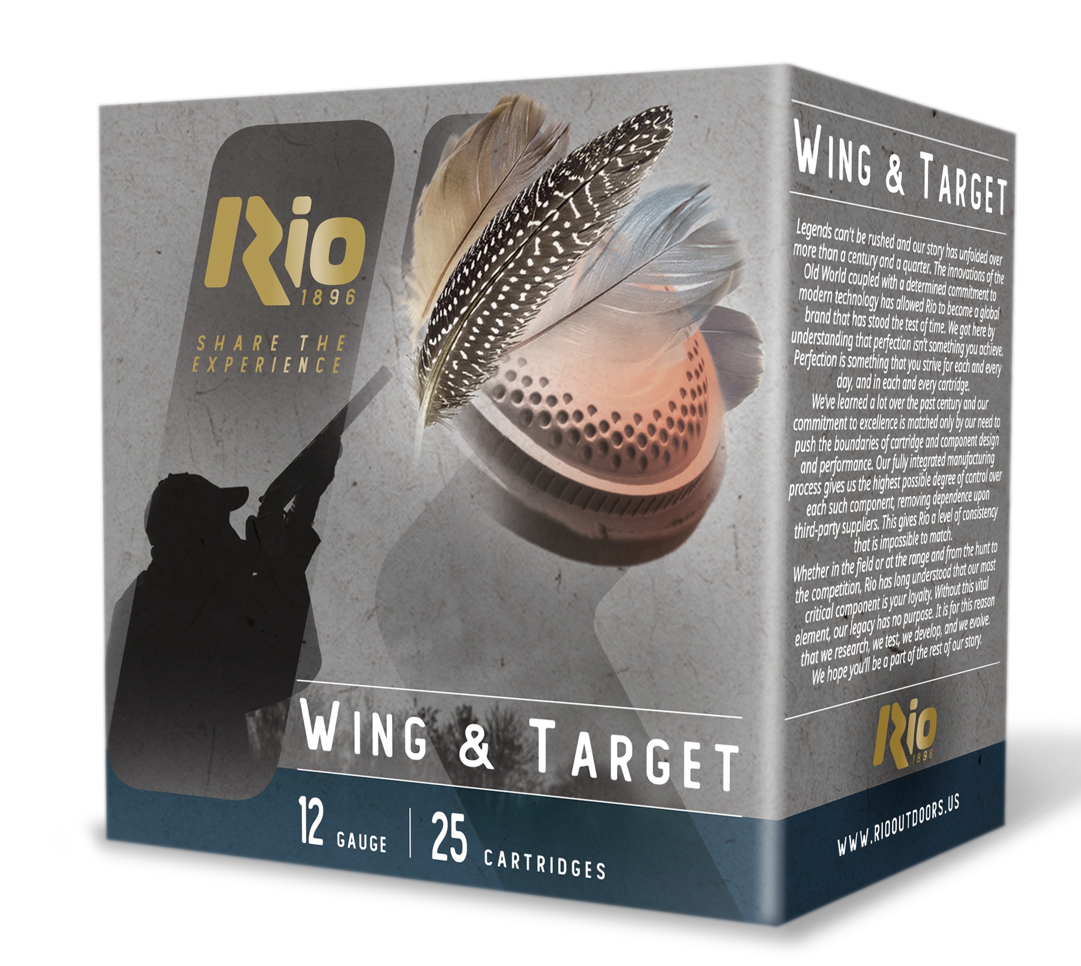 RIO WT3275    WING&TARGT 12G 2 3/1 1-1/8 7.5 25/10