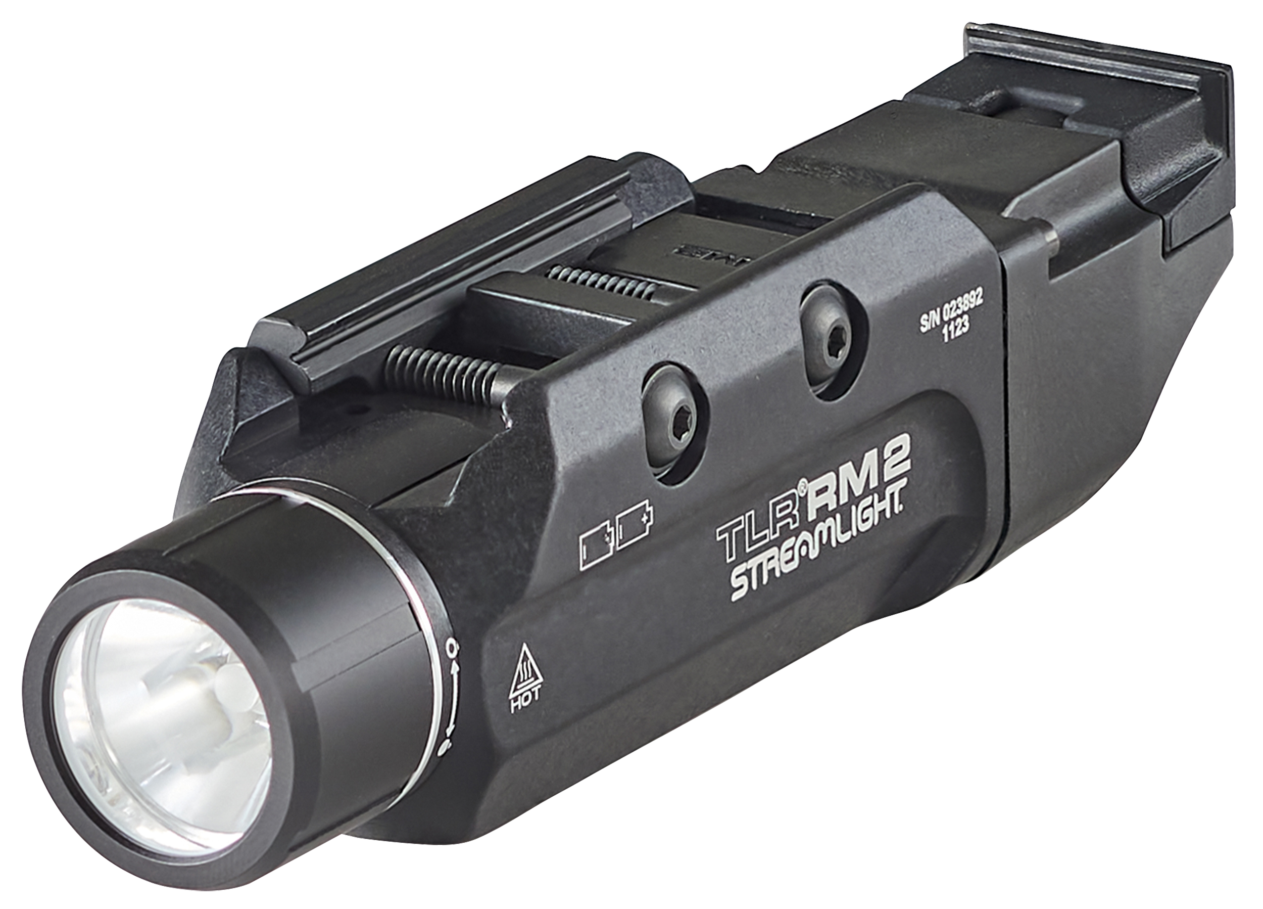 Streamlight 69451 TLR-2 RM Black Anodized Aluminum, 1,000 Lumens White, 297 Meters Beam, Picatinny Rail Mount