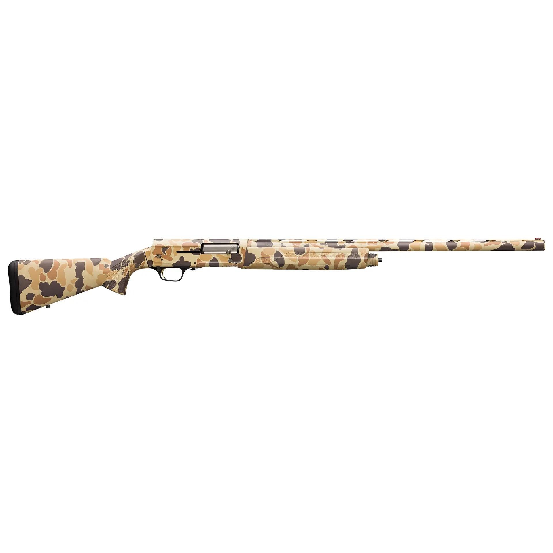 Browning A5 Vintage Tan Semi-Auto Shotgun 20ga 3" Chamber 3rd Capacity 26'' Barrel Wood Stock