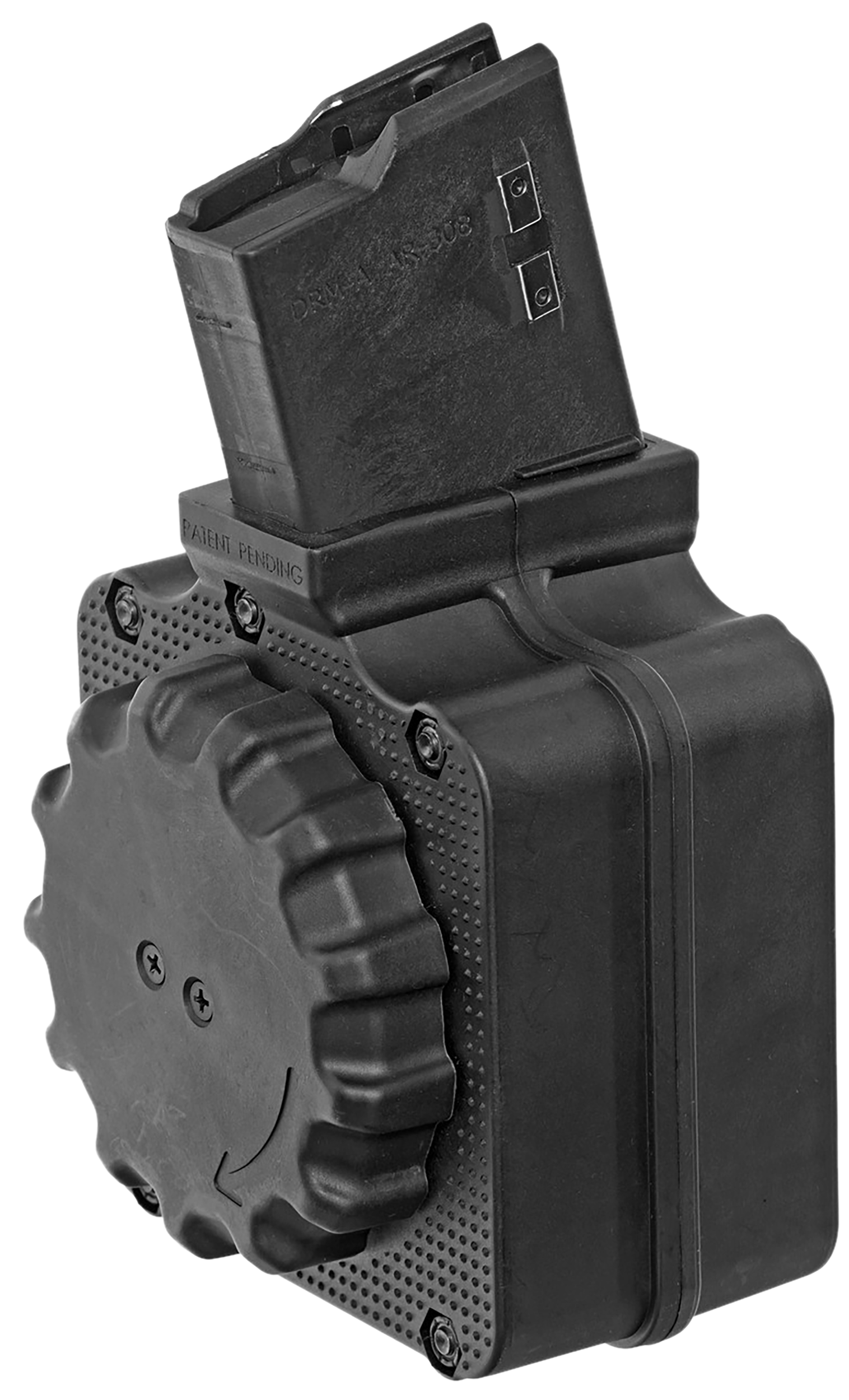 ProMag DRMA1 Standard 50rd Drum 308 Win/7.62x51mm NATO Fits AR-10 Black DuPont Zytel Polymer