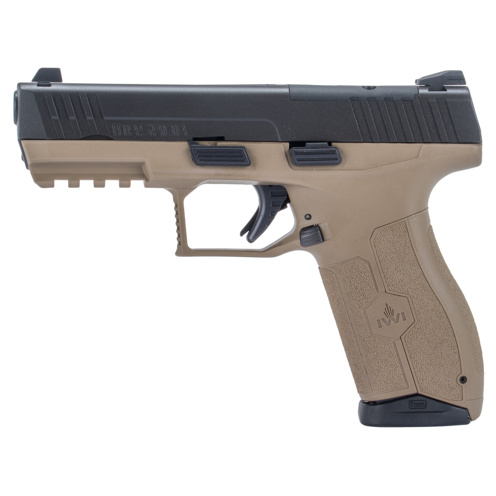 IWI MASADA OR 9MM 4.1" 10RD FDE