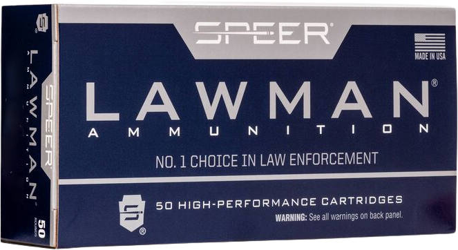 CCI 53661 Lawman  9mmLuger 135gr Total Metal Jacket 50 Per Box/20 Case