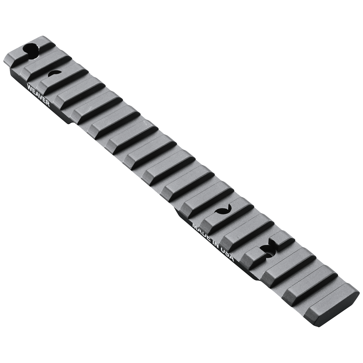 Weaver Mounts 99503 Multi-Slot Base Extended Black Anodized Aluminum Fits Remington 700 Short Action