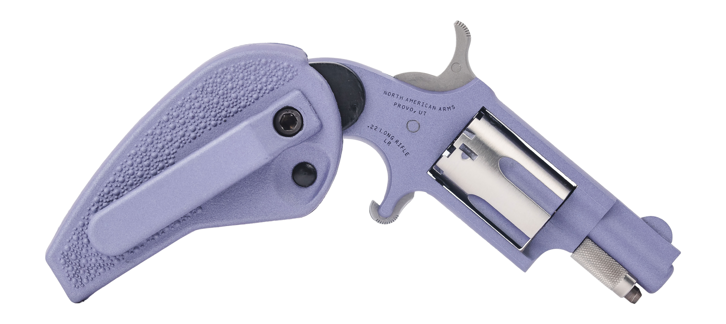 North American Arms Mini Revolver Orchid 22 LR 1.13" 5rd Purple Revolver