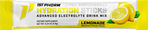 1st Phorm Hydration Sticks Lemonade 20 Count