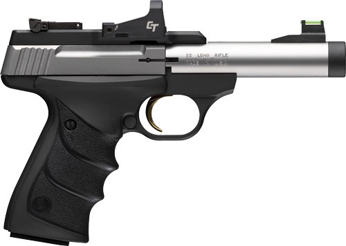 BROWNING BUCK MARK MICRO BULL SS SR 22LR 4.4" W/CT RED DOT*