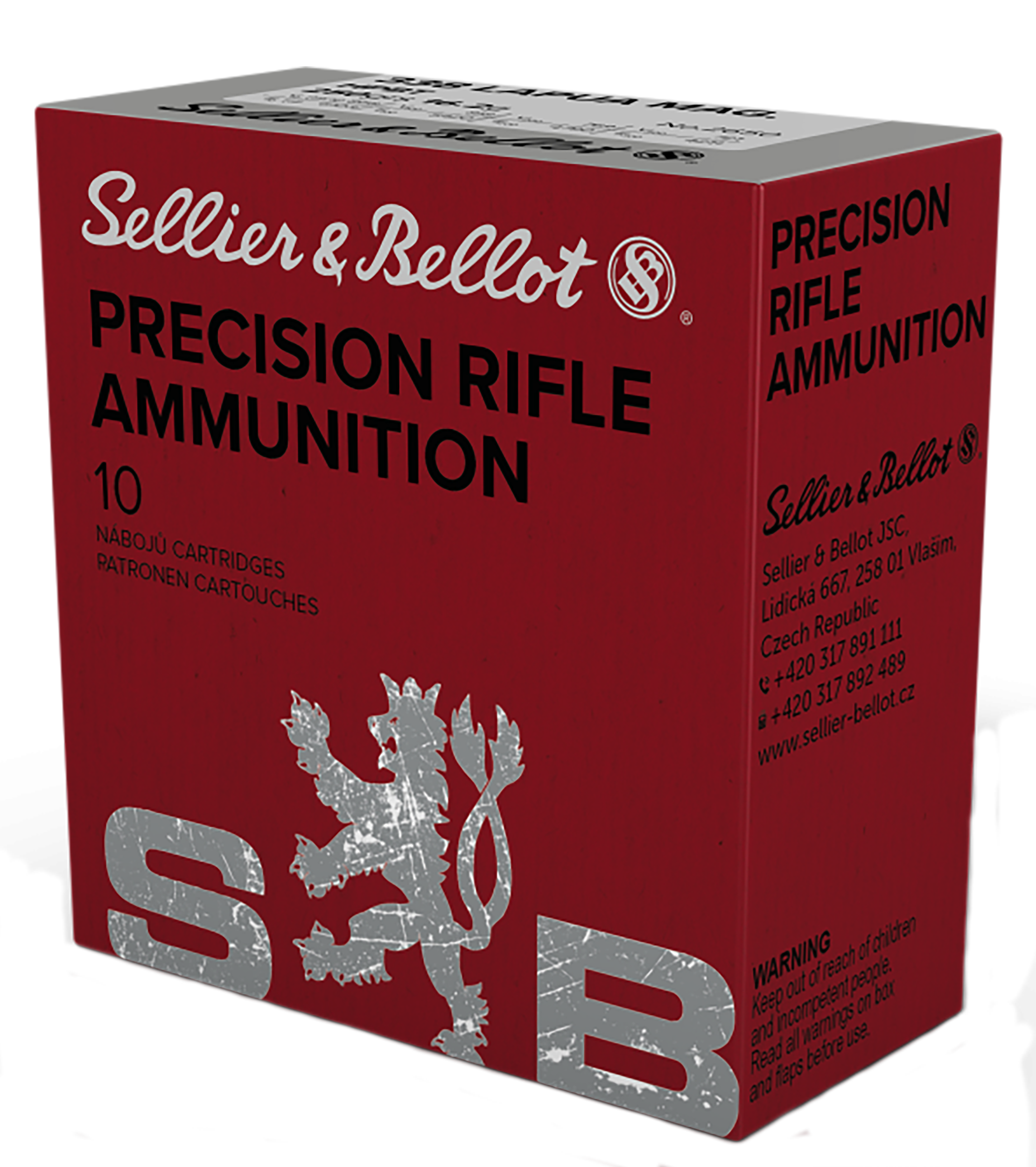 Sellier & Bellot SB338LMA Rifle 338LapuaMag 250gr Hollow Point Boat Tail 10 Per Box/10 Case