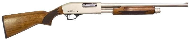 GFORCE ARMS PUMPERNICKEL GFP3 20GA 18.5" 5RD NICKEL/WALNUT