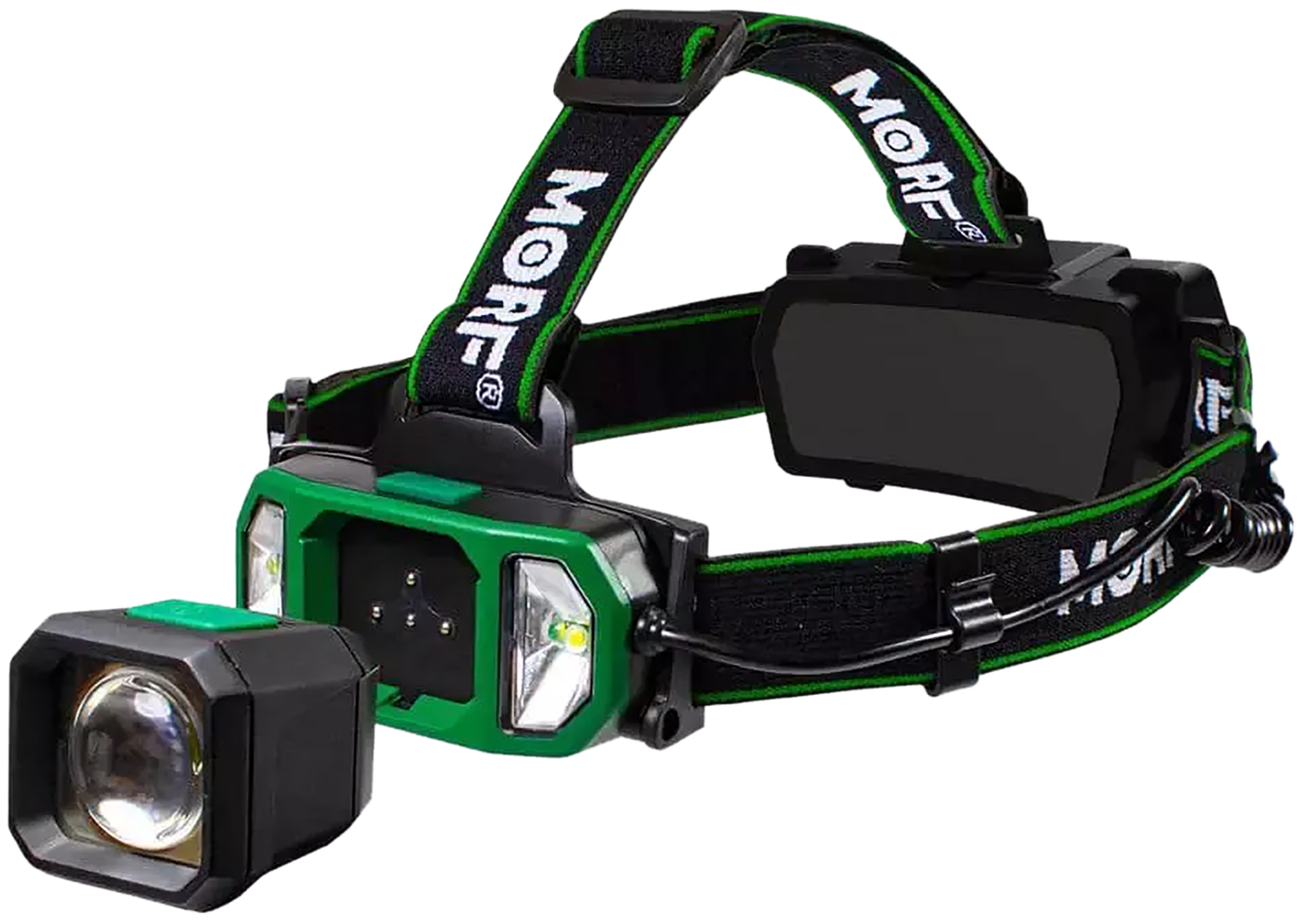 Lb Marketing 98935 MORF R700  Black 300/500/700 Lumens White