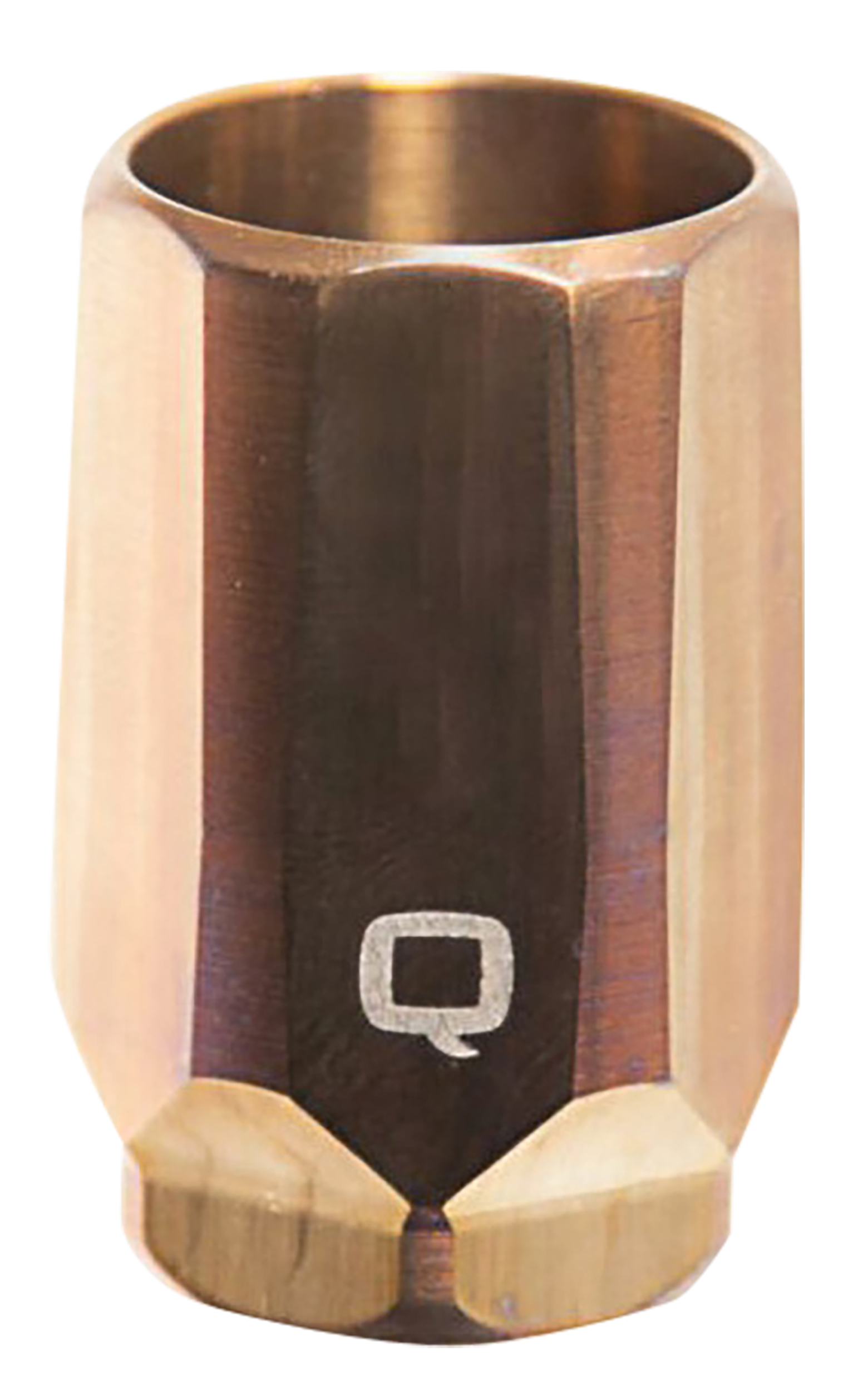 Q LLC WHISTLETIP Whistle Tip Blast Mitigation Device QD, Copper, 1.85" L, 1.16" D, for Cherry Bomb Brake