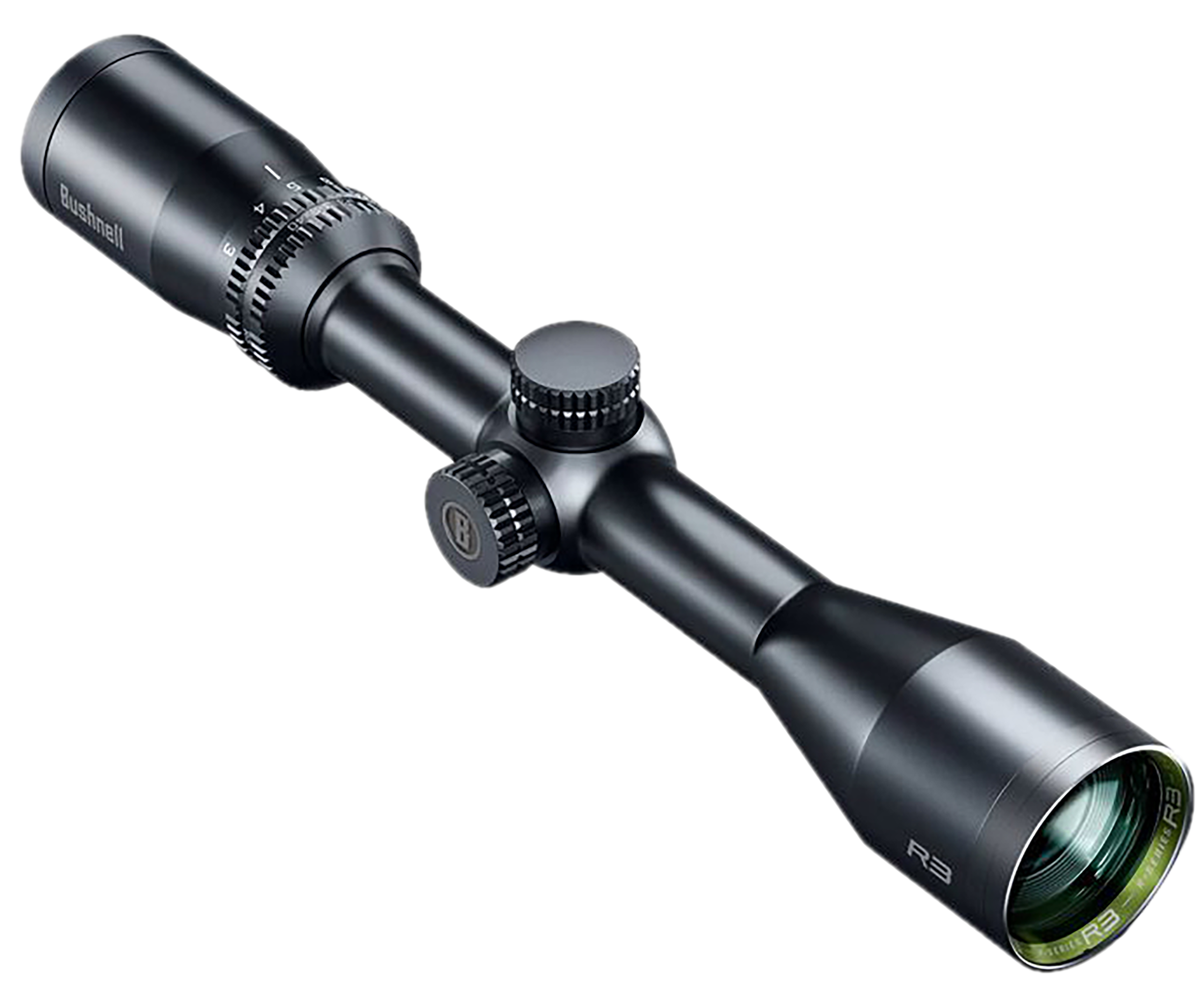 Bushnell R3-3940S4 R3  Black 3-9x 40mm 1" Tube Drop Zone 22LR Reticle