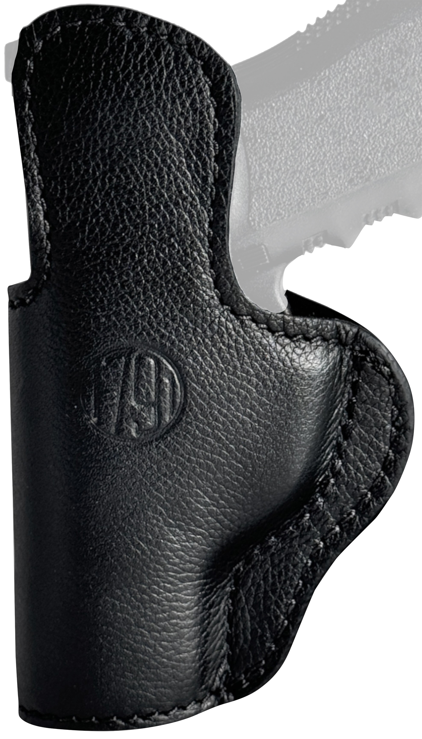 1791 Gunleather UCH4NSBR Ultra Custom  IWB Size 04 Night Sky Black Leather Belt Clip Compatible w/Glock 17/S&W M&P Shield/Springfield XD Right Hand
