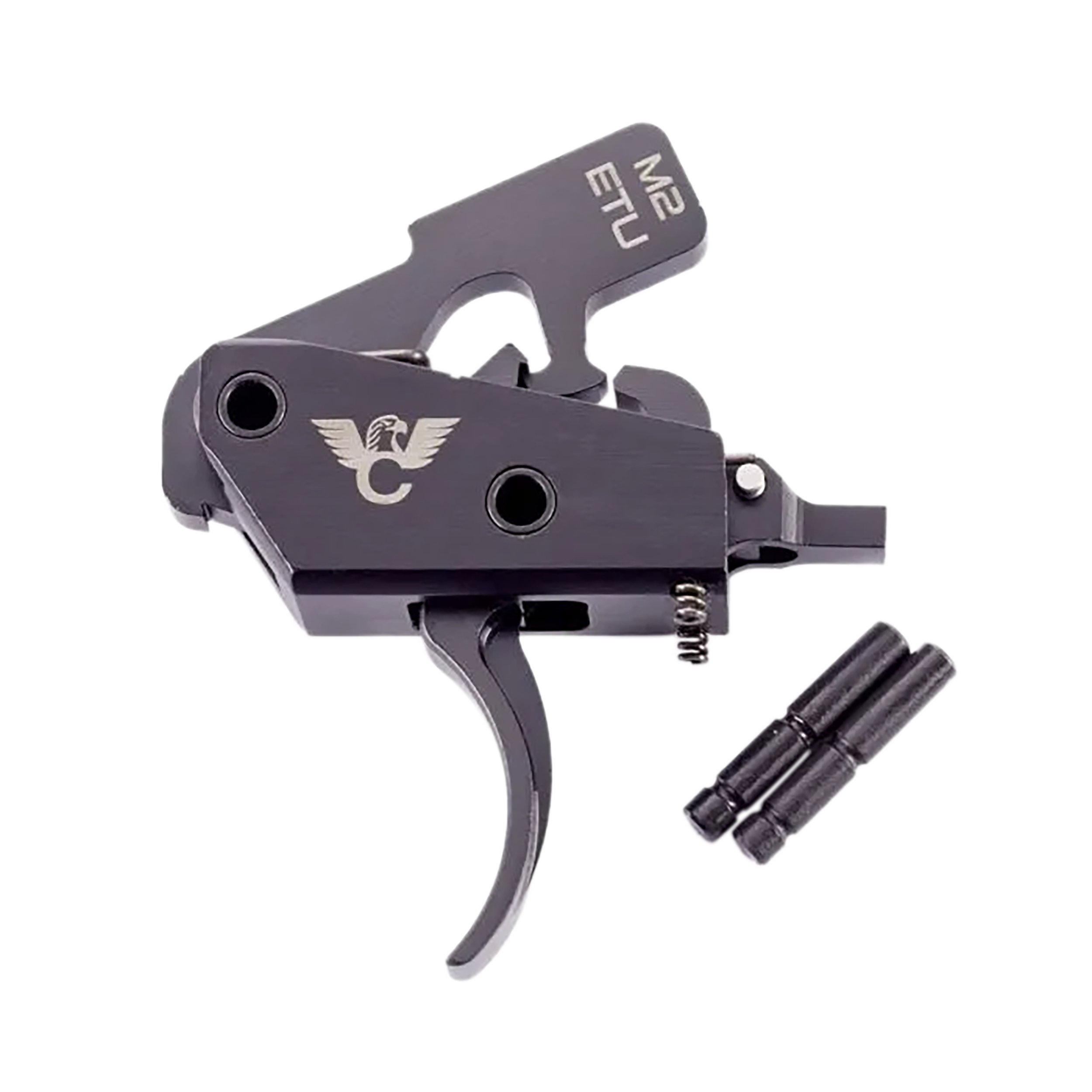 Wilson Combat TRETUM2 Enhanced Trigger Unit  Universal Black Two-Stage Fits AR-15/AR-10