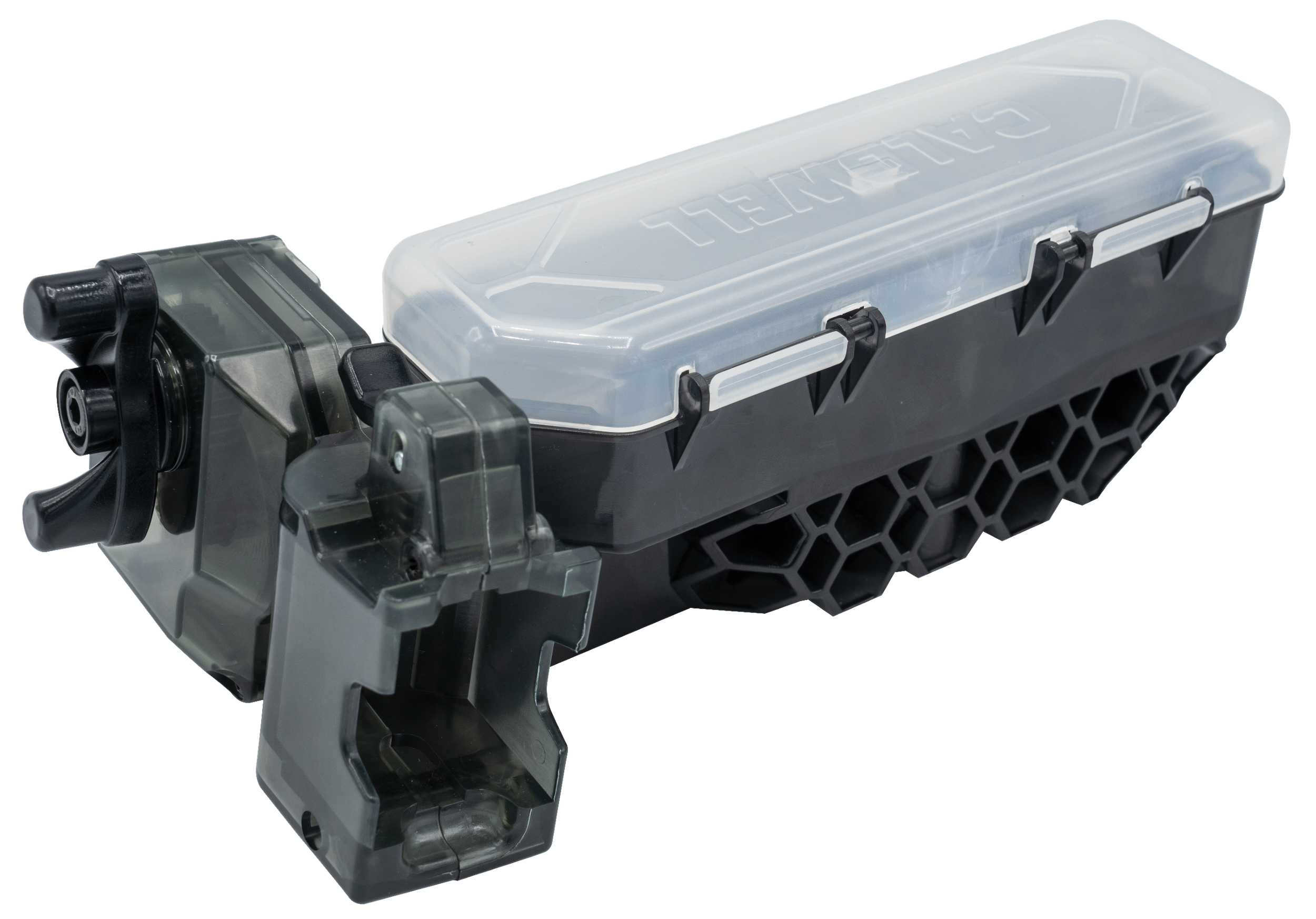 Caldwell 1099117 Magazine Charger Rotary 22 LR 100rd Compatible w/T/CR & 10/22 Magazines Black Polycarbonate