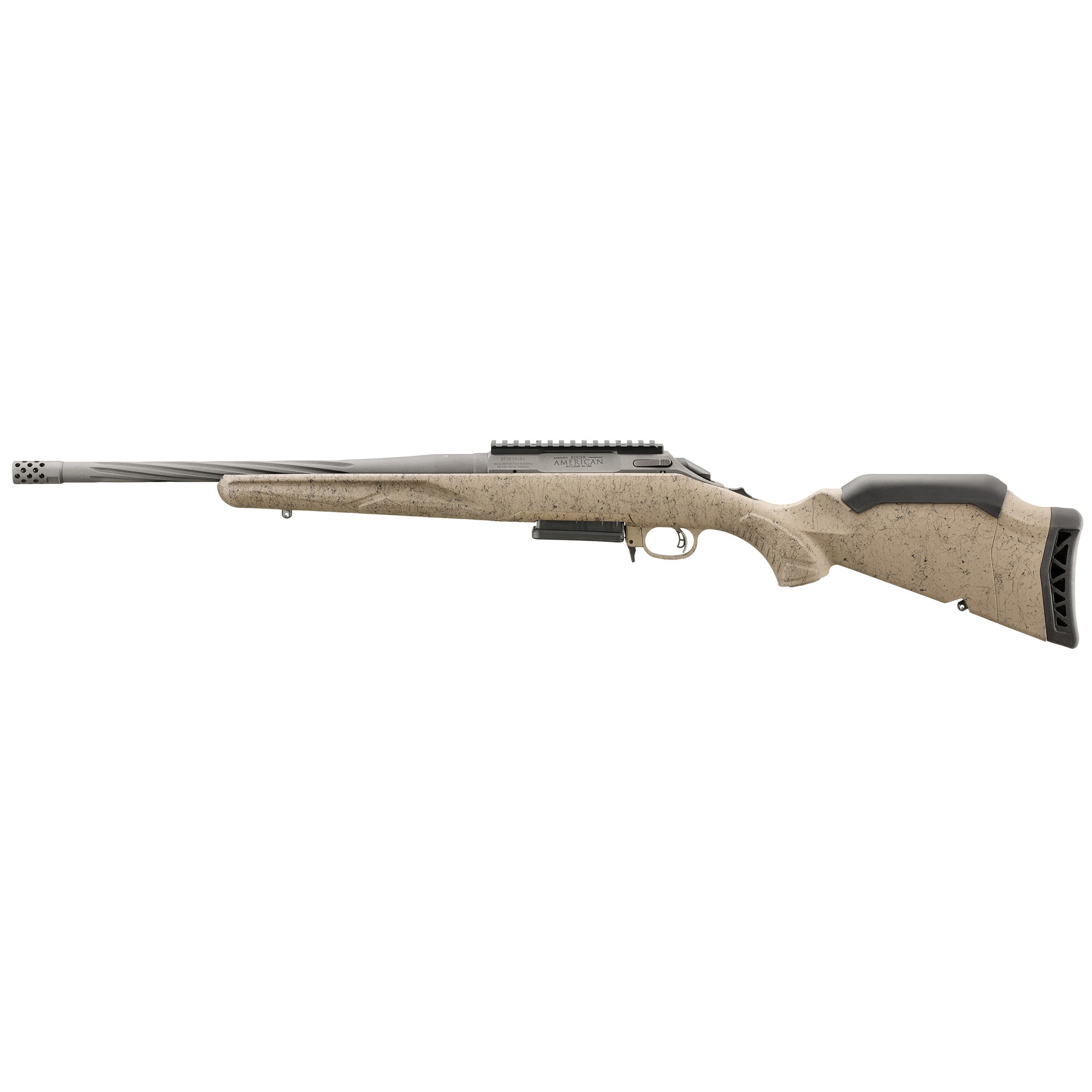 Ruger American Gen II Ranch 243 Win 16.1" 3rd FDE Rifle