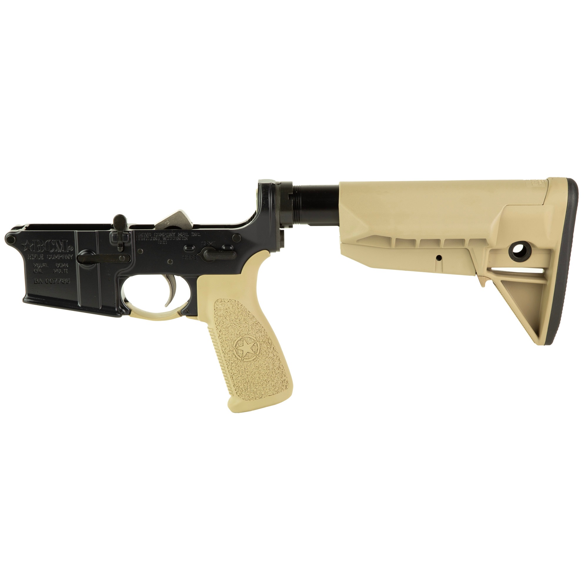 BCM CMPLT LWR W/SOPMOD 0 WB FDE BLEM