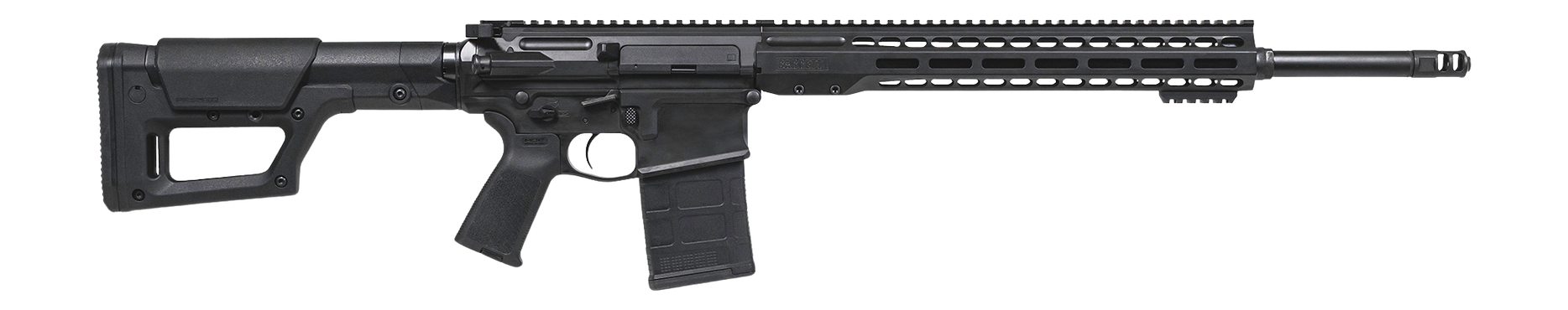 Barrett 18837 REC10 LR 6.5 Creedmoor 20+1 20" Black Match Grade Threaded Barrel, Black Cerakote Aluminum Receiver w/Picatinny Rail, M-LOK Handguard, Magpul MOE Black Polymer Stock & Grip, Ambidextrous
