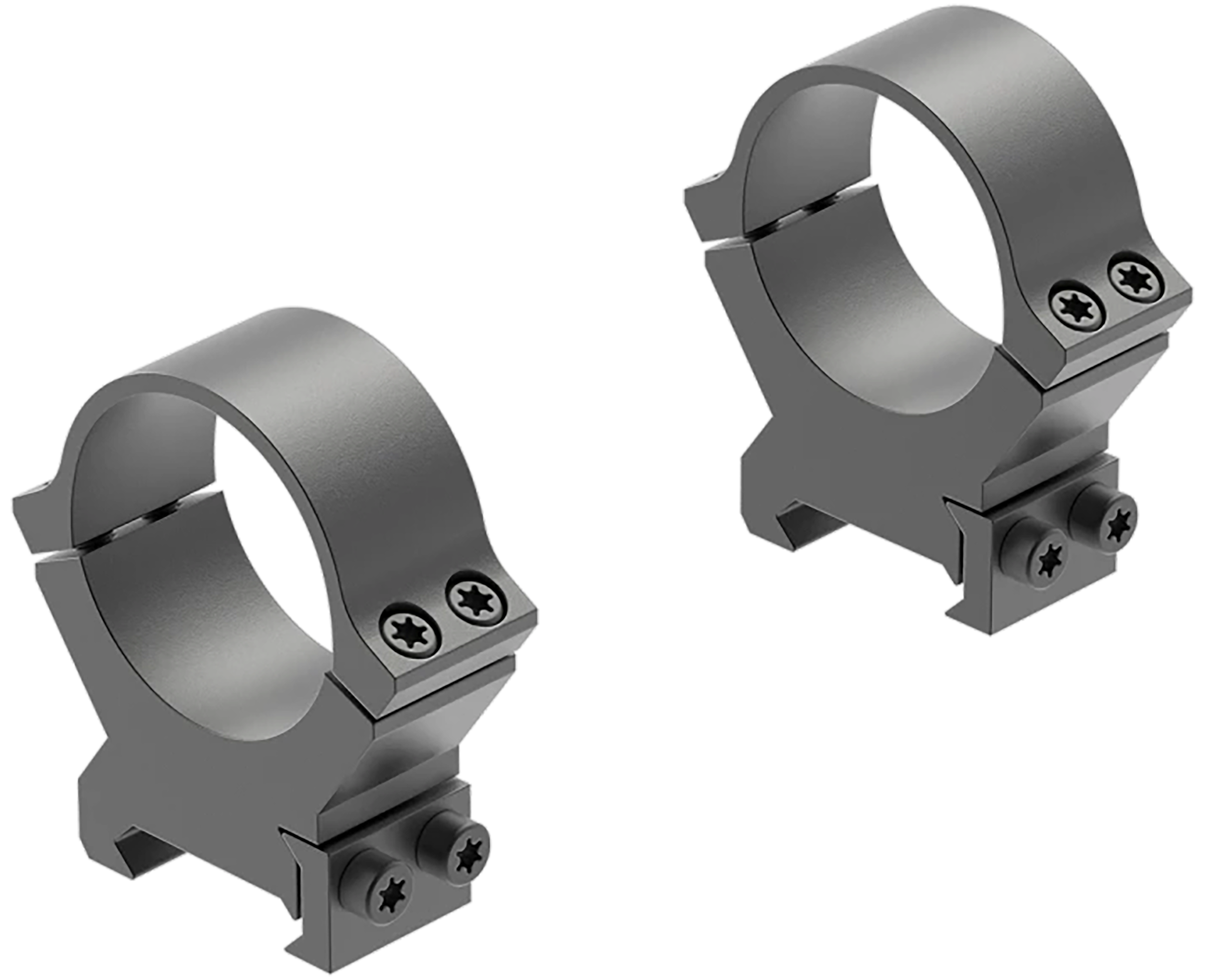 Leupold 174085 PRW2 Cross-Slot  Matte Black 30mm High
