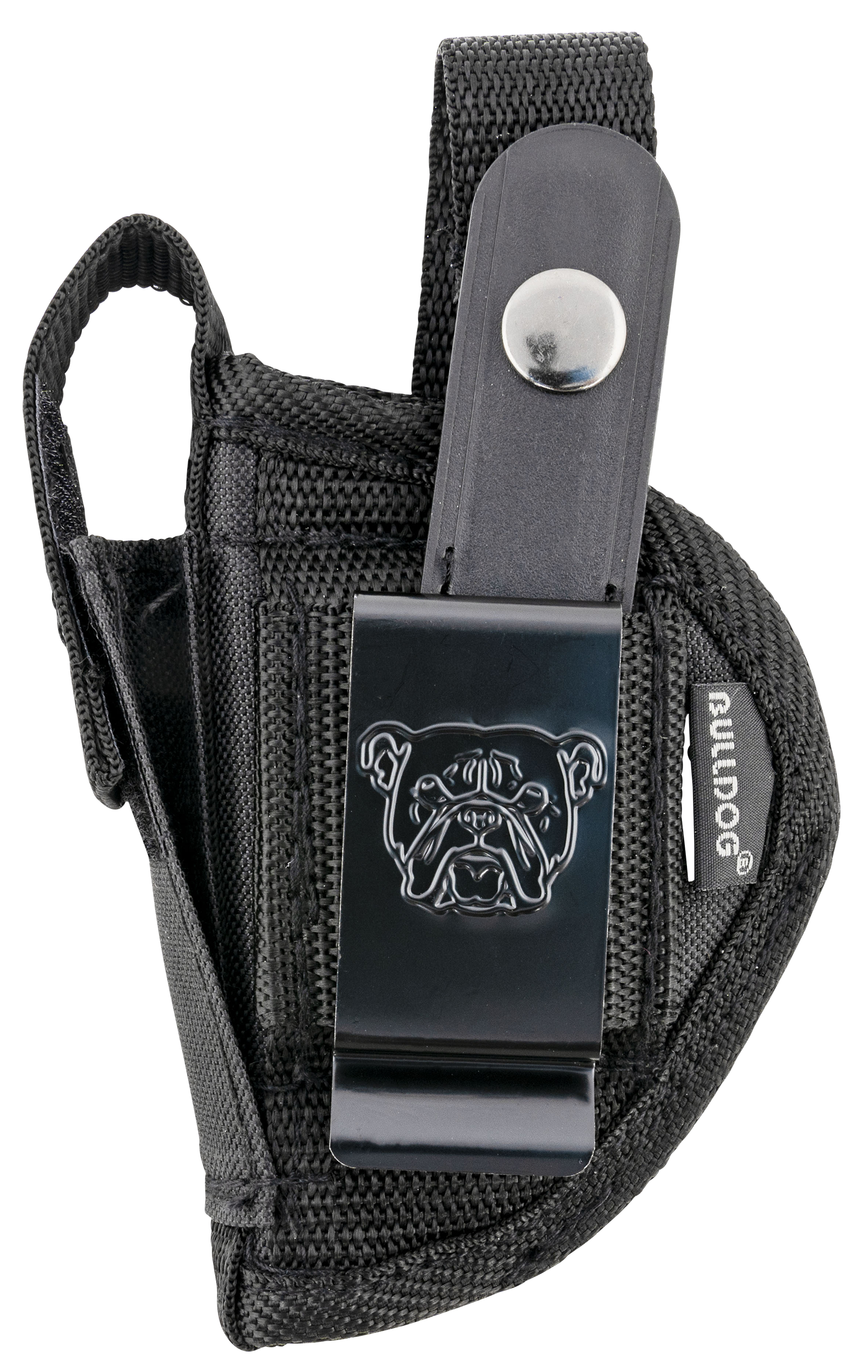 Bulldog FSN1 Extreme  OWB Black Nylon Belt Loop/Clip Fits Ruger LCP/Beretta 21 Bobcat Ambidextrous
