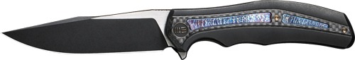 WE KNIFE ZONDA 4.05" BLACK TITANIUM/BLACK STONEWASH!
