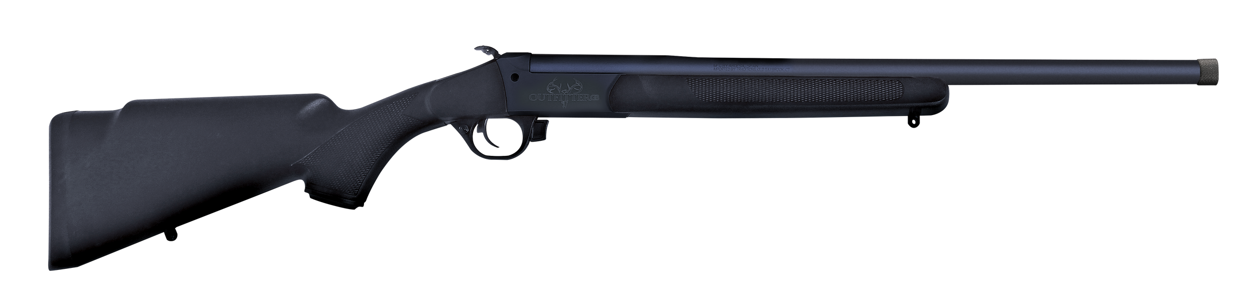 Traditions CR350030L Outfitter G3 350 Legend 22" Drilled & Tapped Receiver Black Synthetic Stock