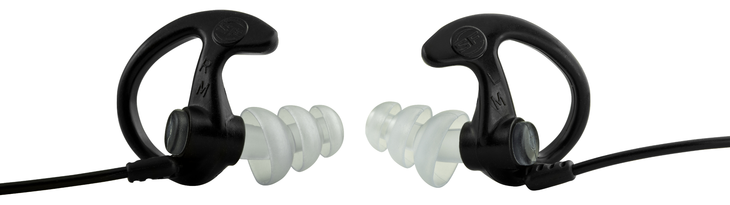 SureFire EP5BKMPR EP5 Sonic Defenders Max Polymer 26 dB Flanged Black Medium Adult 1 Pair