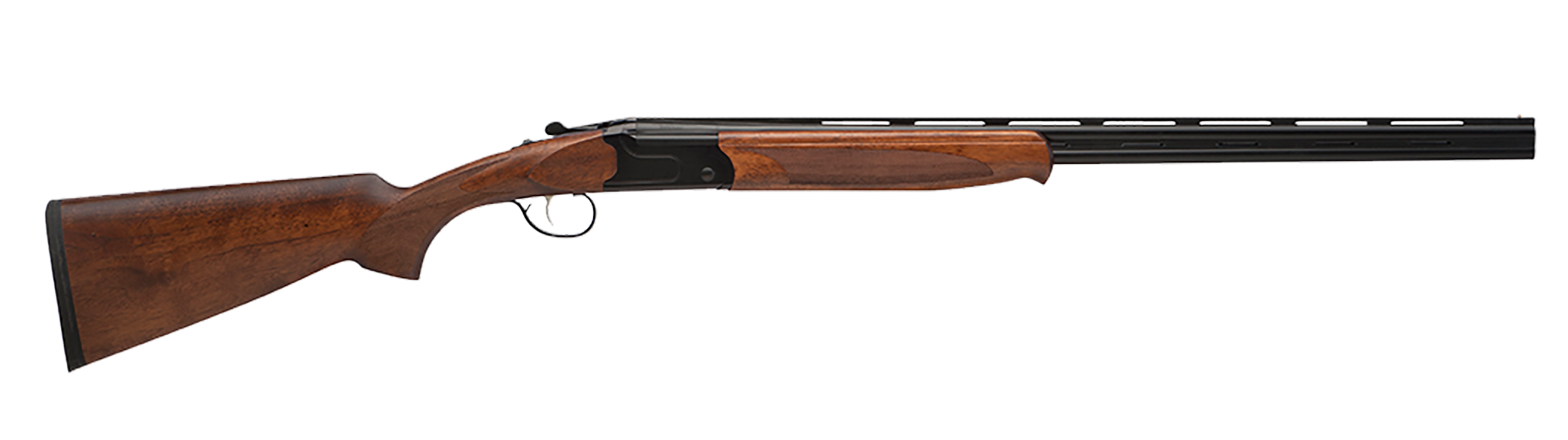 Stevens 22167 555  Full Size 28 Gauge Break Open 2.75" 2rd 26" Black Satin Over/Under Vent Rib Barrel, Satin Black Aluminum Receiver, Fixed Oiled Turkish Walnut Stock, Ambidextrous