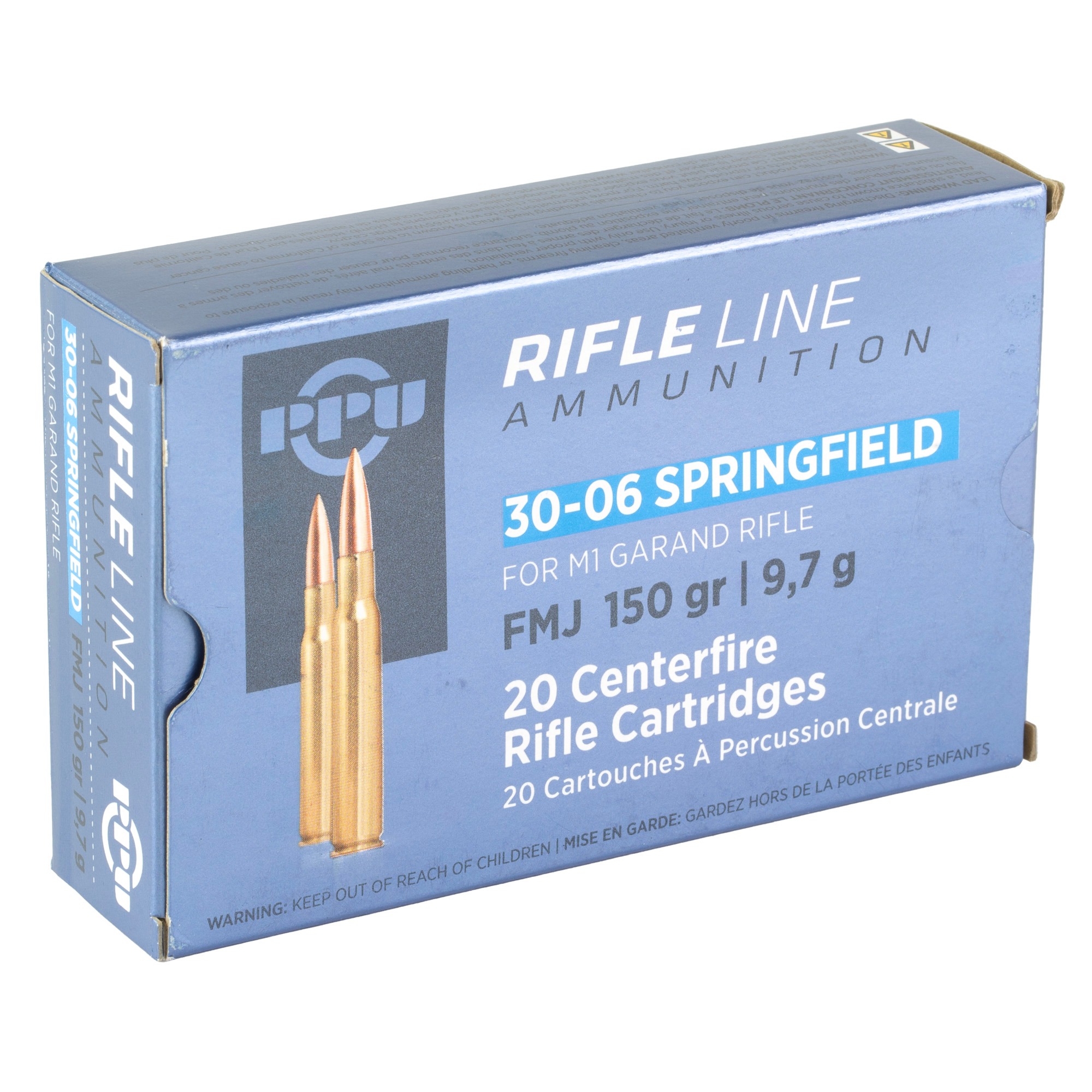 PPU 30-06 SPRING 150G FMJ 20/200