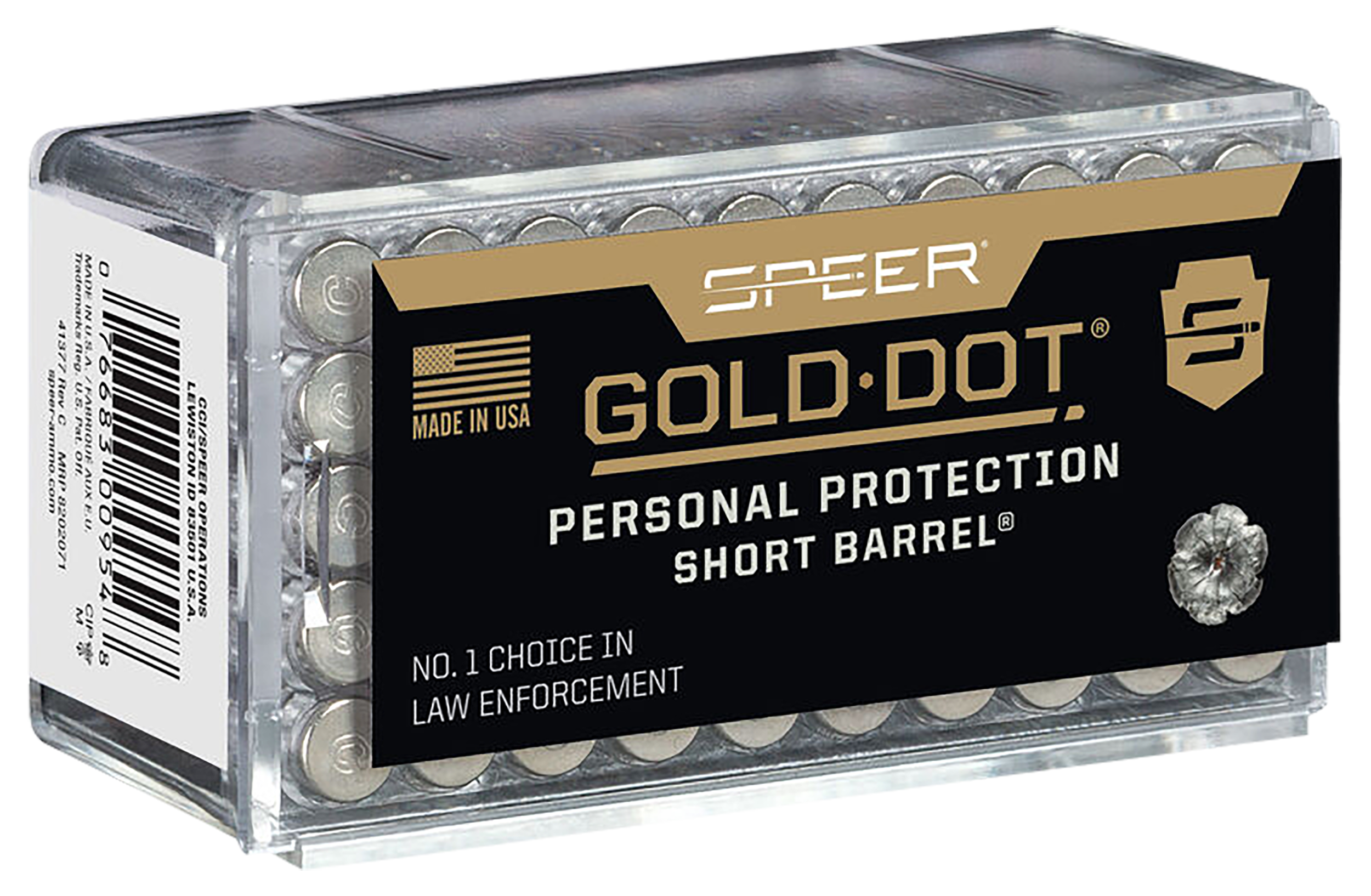 Speer 954 Gold Dot Short Barrel 22WMR 40gr Hollow Point 50 Per Box/40 Case