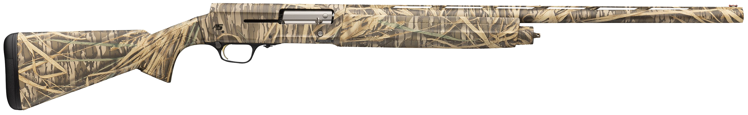 Browning 0119345004 A5  16 Gauge Semi-Auto 2.75" 4+1 28" Mossy Oak Original Shadow Grass Vent Rib Barrel, Humpback Aluminum Receiver, Adjustable Composite Stock, Invector-DS Chokes