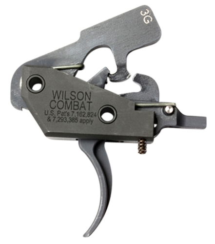 Wilson Combat TRTTU3G Tactical Trigger Unit  3-Gun Drop-in Trigger with 3.50-4 lbs Draw Weight & Black Finish for AR-Platform