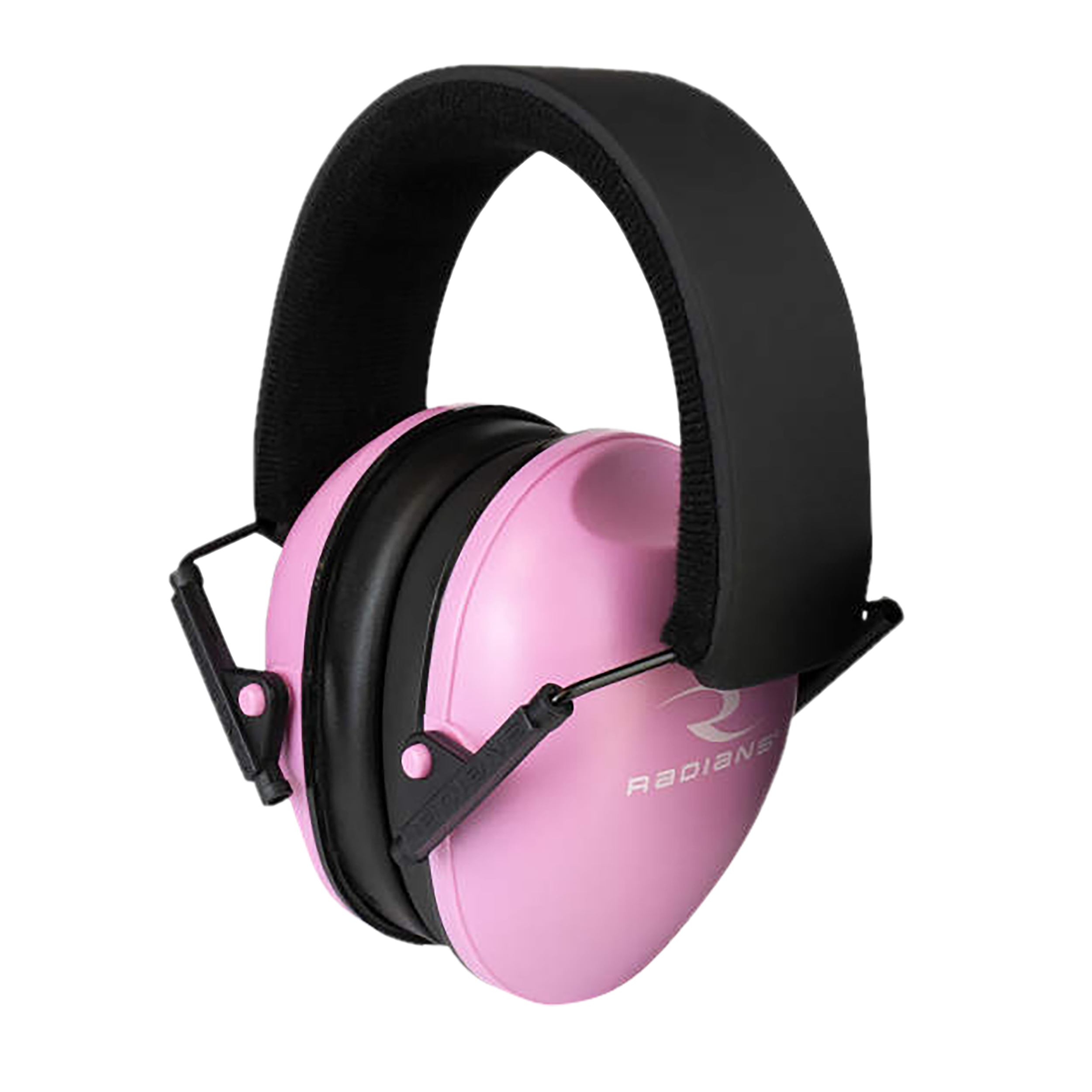 Radians LS0800CS Lowset Passive Muff 21 dB Over the Head Pink/Black Women 1 Pair