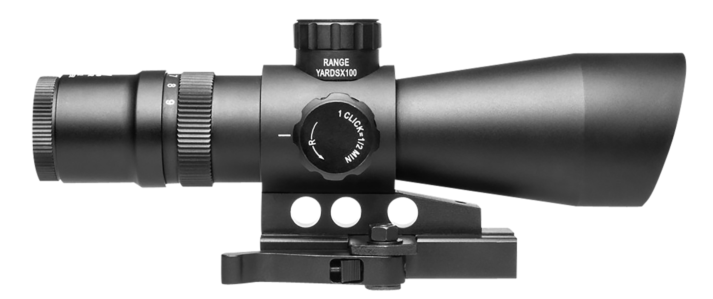 NcStar STM3942GV2 Mark III Tactical Gen 2 Black Hardcoat Anodized 3-9x42mm Mil-Dot Reticle