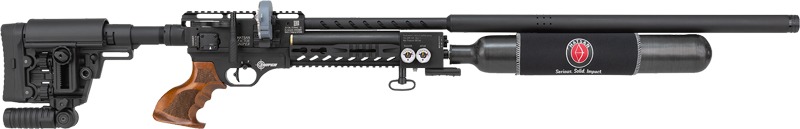 HATSAN FACTOR SNIPER LONG 22 PCP RIFLE 21RD MAGAZINE BLACK