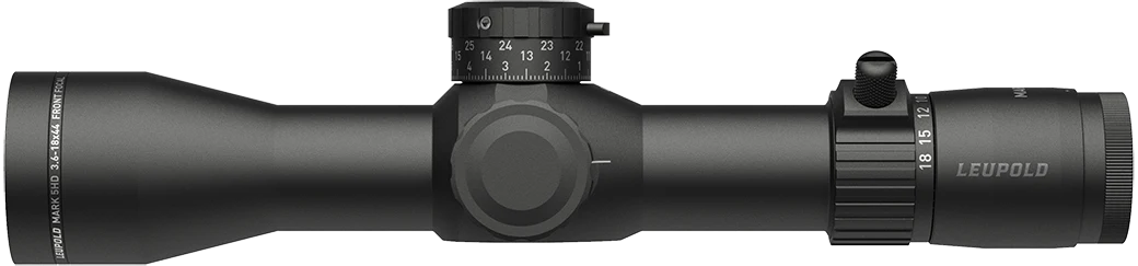 Leupold 180726 Mark 5HD Black Matte Black 3.6-18x 44mm 35mm Tube PR1-MIL Reticle First Focal Plane