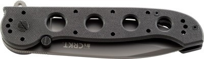 CRKT M21-04G 3.875" DEEP BELLIED BLACK SPEAR POINT