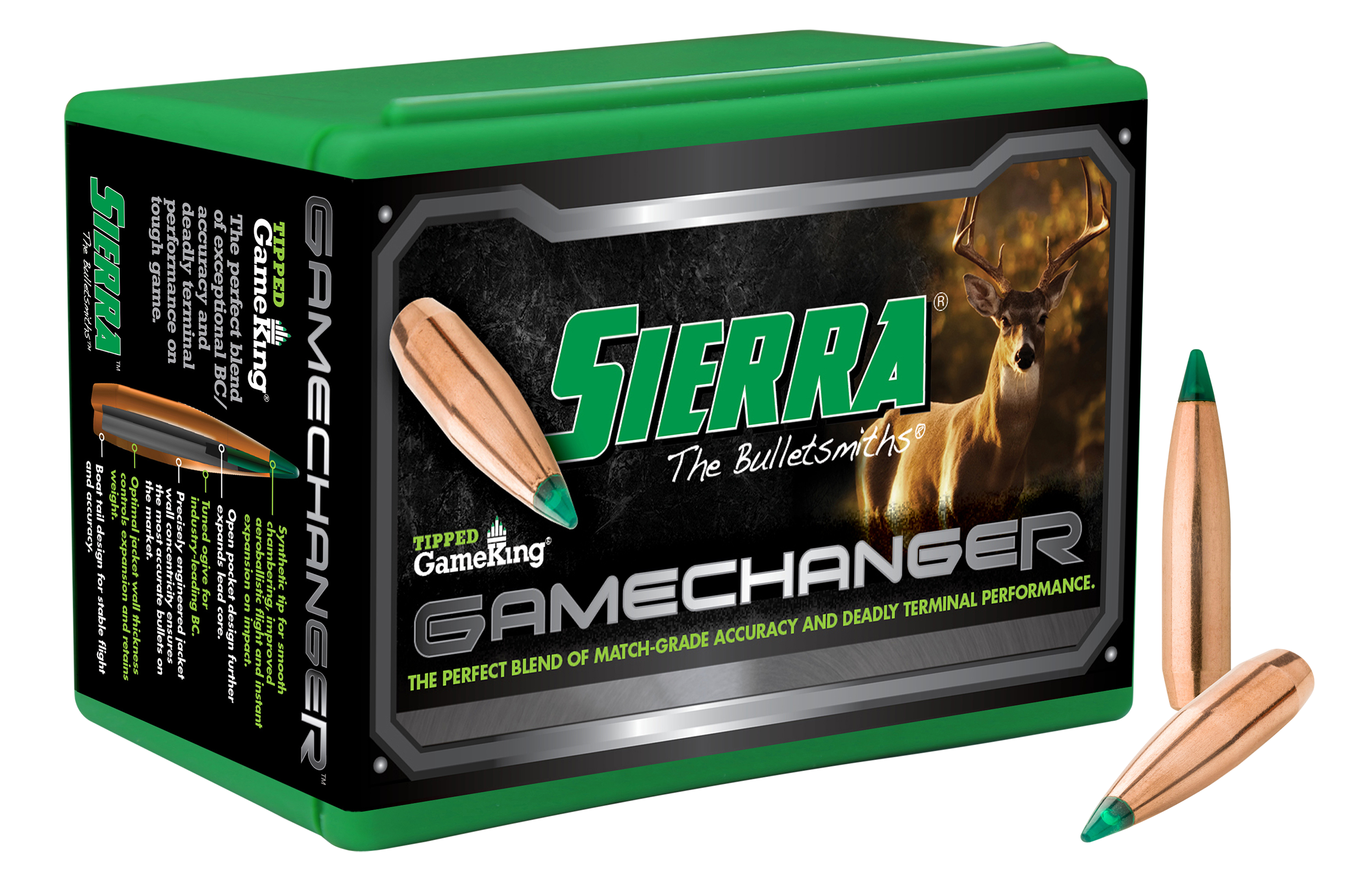 Sierra 4110 Tipped GameKing  6mm 100gr Tipped GameKing 100/Box