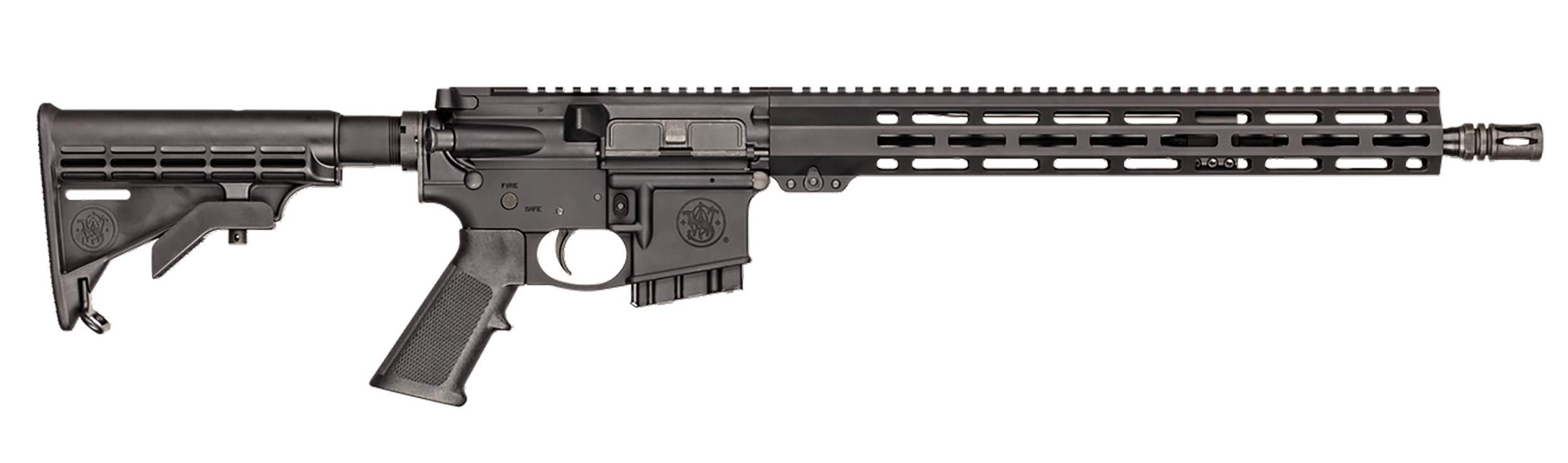 Smith & Wesson 13952 M&P15 Sport III 223 Rem/5.56 NATO 10+1 16" Black Armornite Threaded Barrel, Black Picatinny Rail Aluminum Receiver, 6 Position Black Synthetic Stock, Black Polymer Grip