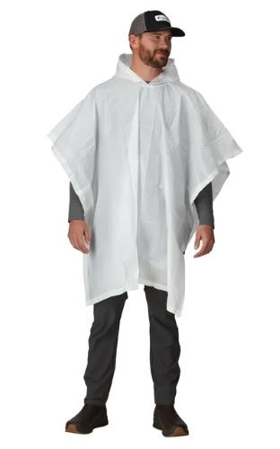 FROGG TOGGS EMERGENCY PONCHO CLEAR OSFM