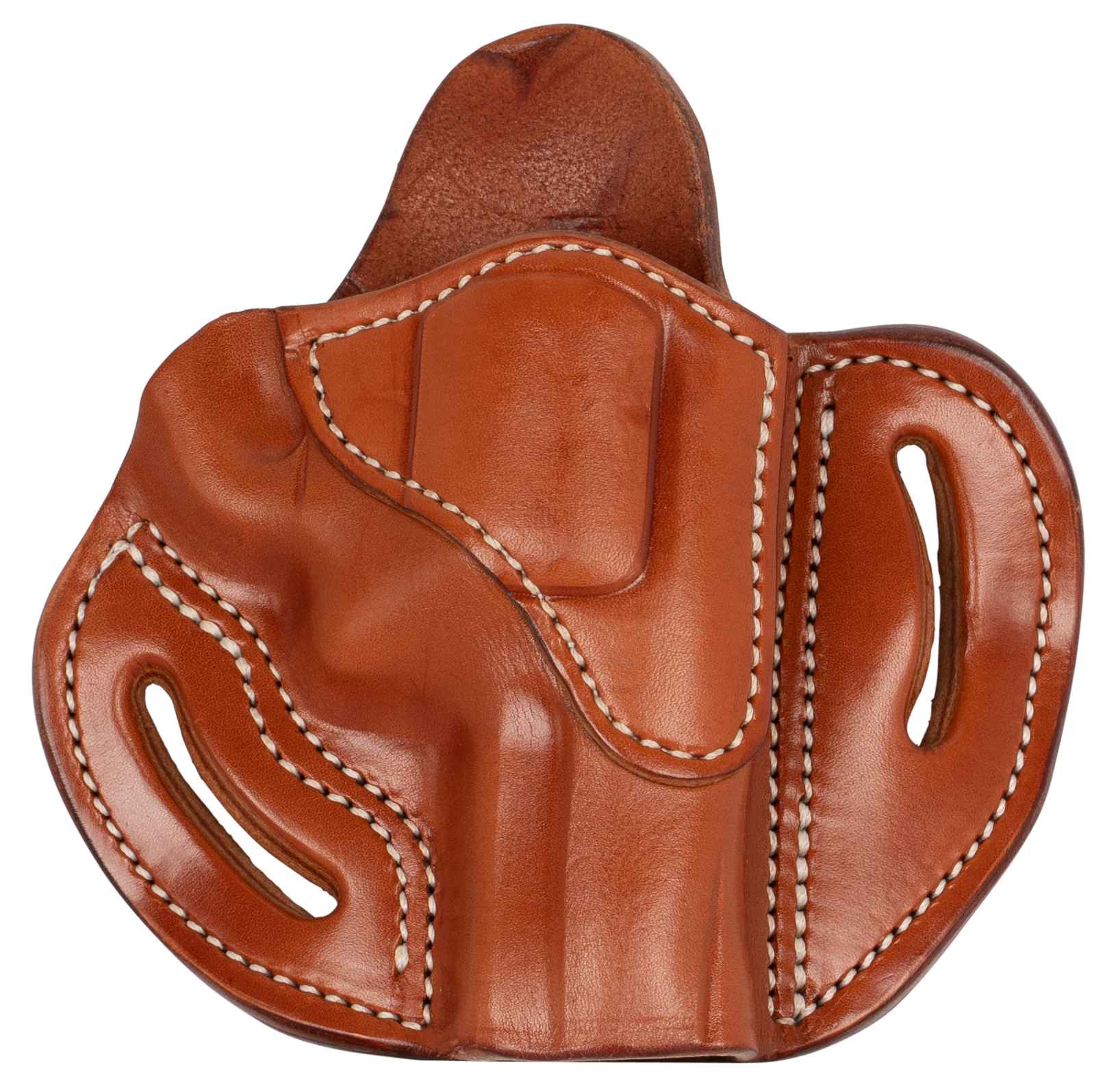 1791 Gunleather RVH2SCBRR RVH2S  OWB Size 02S Classic Brown Leather Belt Slide Fits S&W K Frame Right Hand