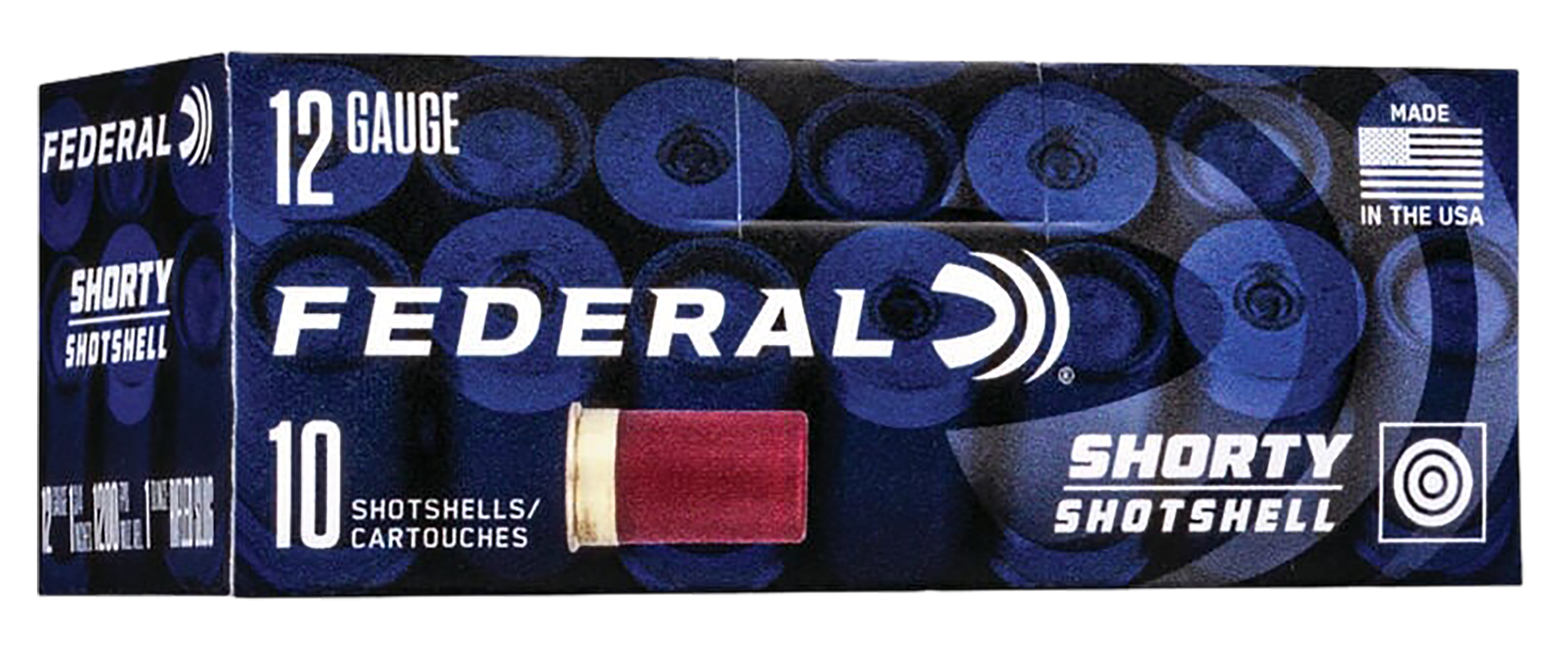 Federal SH129RS Shorty  12Gauge 1.75" 1oz RifledSlug Shot 10 Per Box/10 Case
