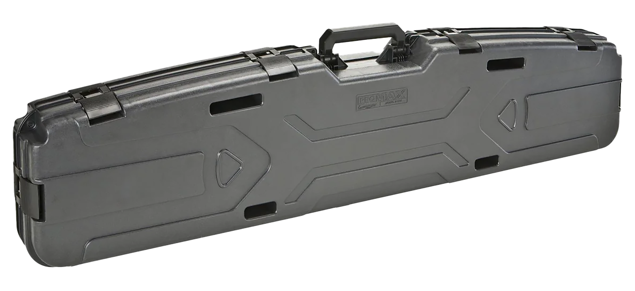Plano 151200 Pro-Max Side-By-Side Rifle w/ PillarLock Black Holds 2 Scoped Rifles