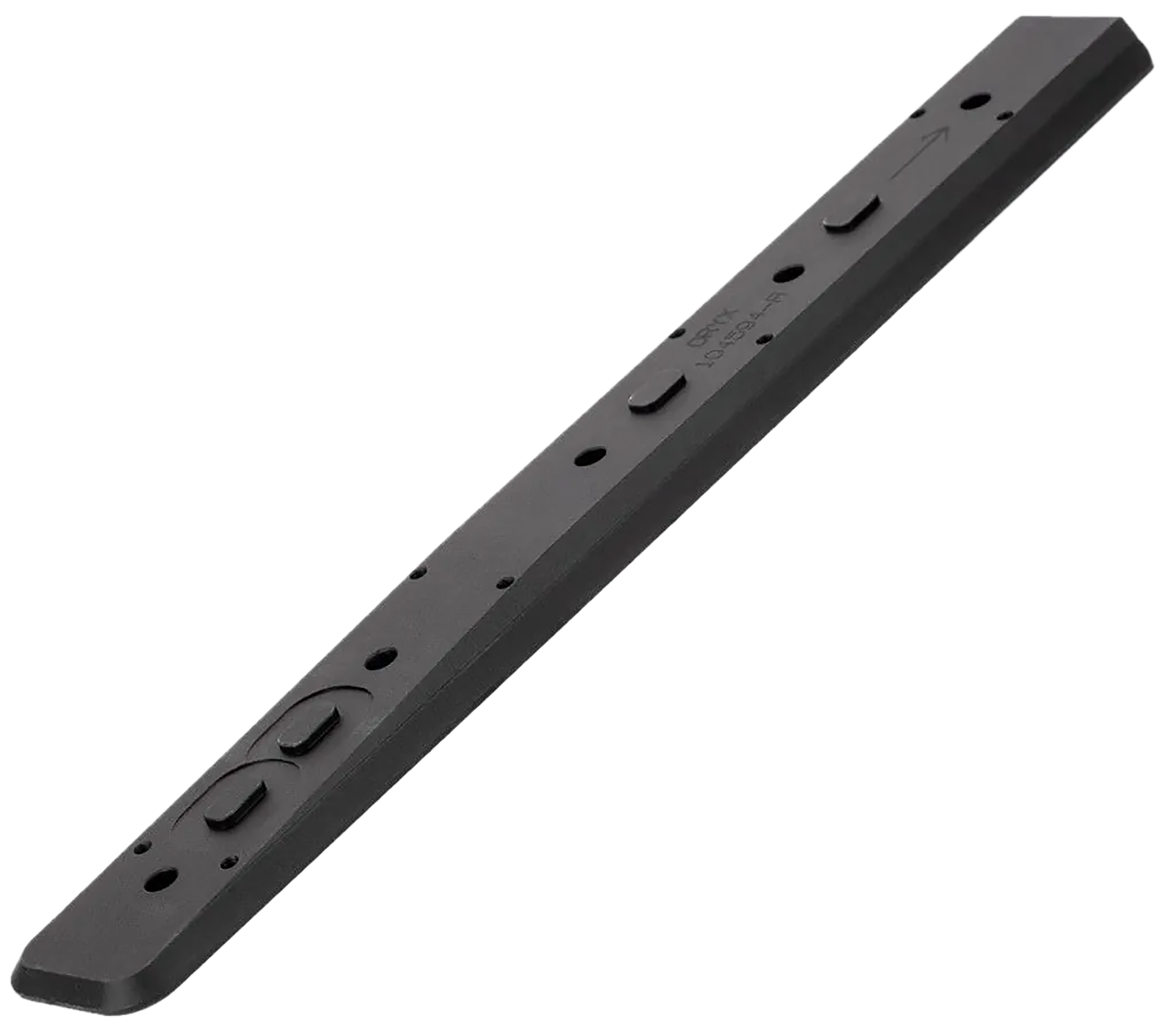 Mdt Sporting Goods Inc 104595BLK M-LOK ARCA Rail Oryx Black Aluminum