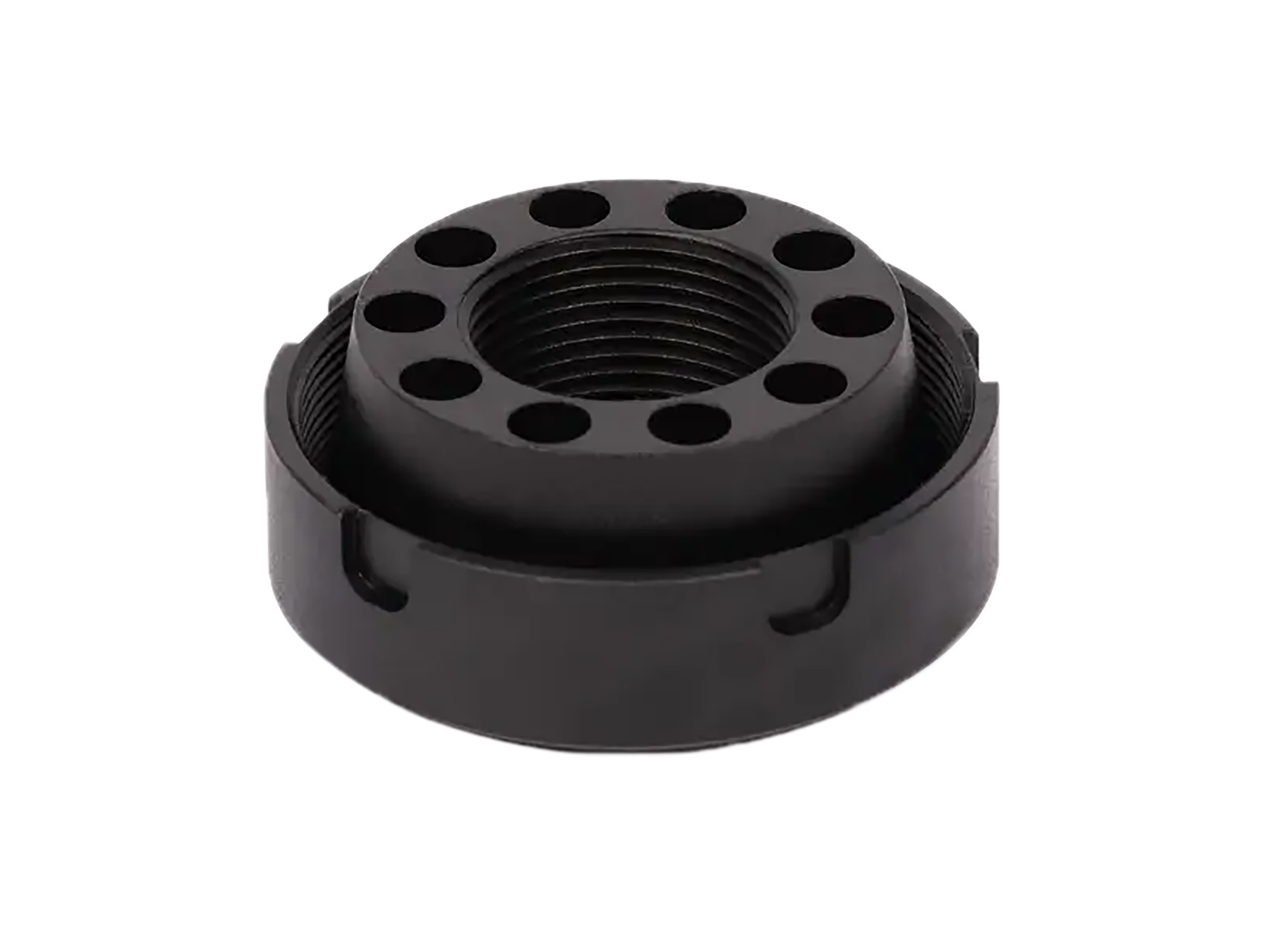 SilencerCo AC4744 Charlie Direct Thread Mount Fits 9/16"x24 Stainless Steel Oxide Black