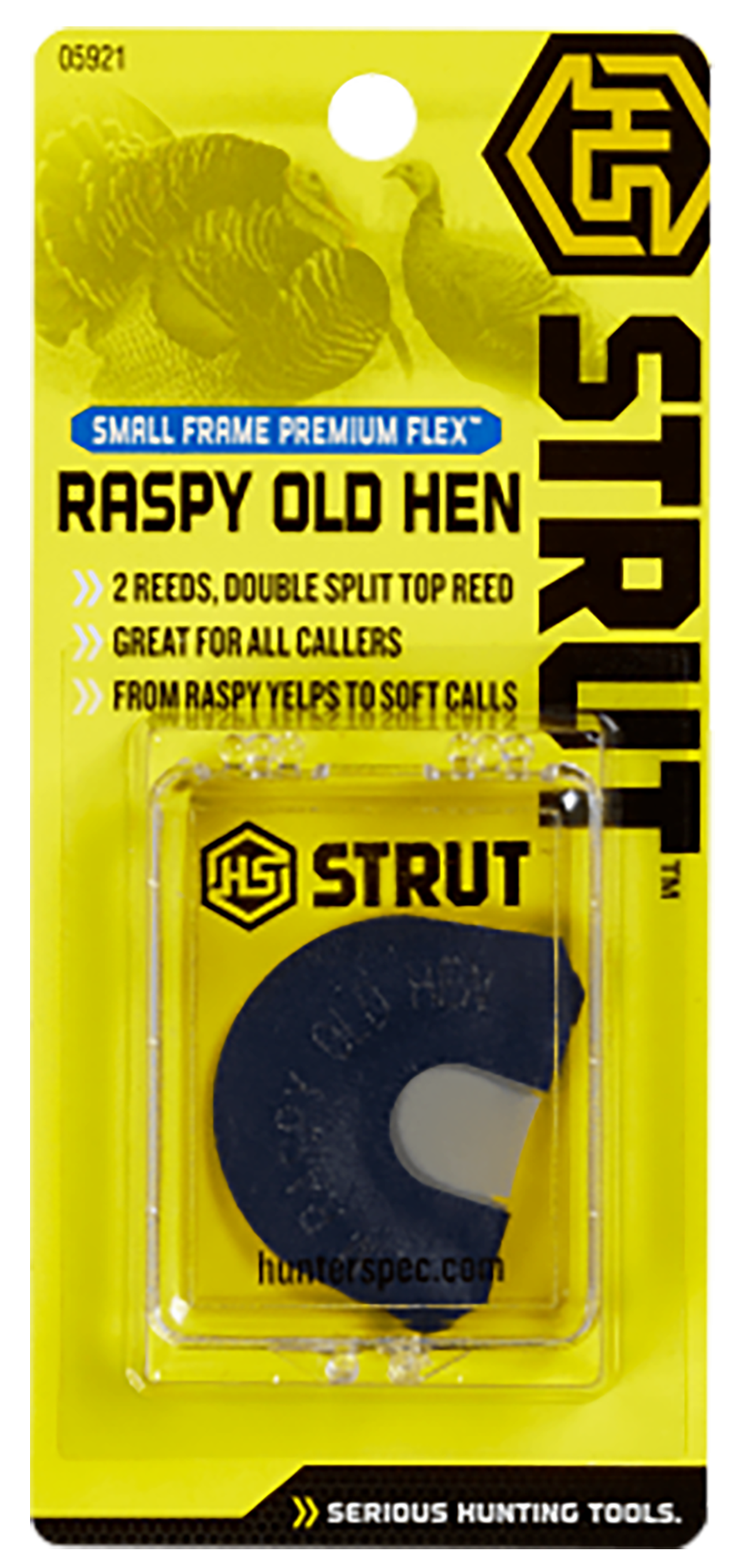 Hunters Specialties HSSTR05921 Raspy Old Hen  Turkey Sounds