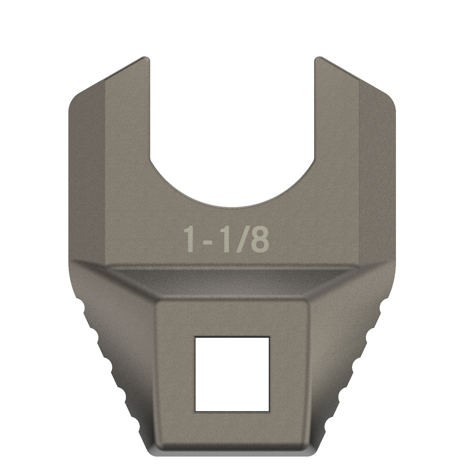 Real Avid AVMF118BNW Master -Fit Barrell Nut Wrench Titanium Titanium/Stainless Steel AR-Platform Free-Float Handle