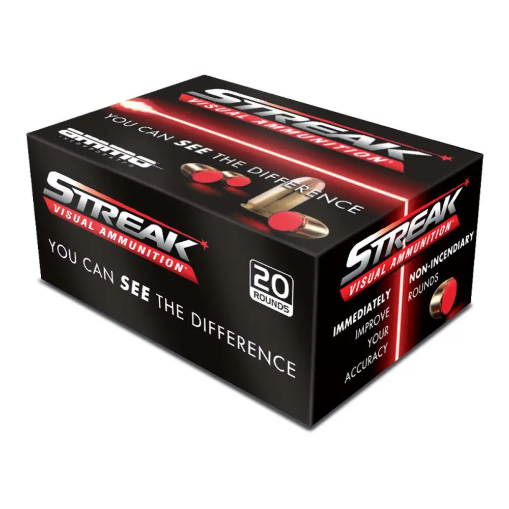 AMMO INC STREAK 38SPECIAL 125GR RED